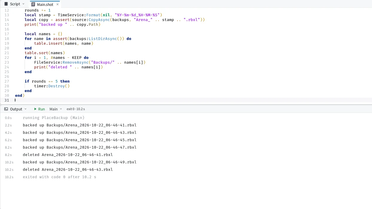 ShotScript programs that run on your own computer